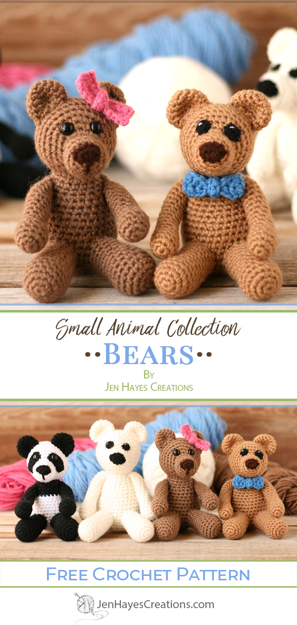 Small Animal Collection: Bears | Jen Hayes Creations