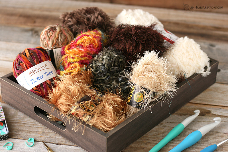 Tips and Tricks for Crocheting with Eyelash Yarn